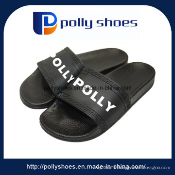 Cheap Wholesale Men PU Flat Slipper 2016